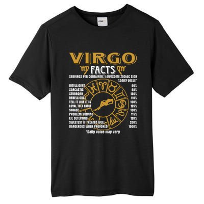 Virgo Facts Funny Virgo Birthday Horoscope Gift Tall Fusion ChromaSoft Performance T-Shirt