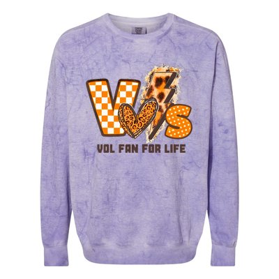 Vol Fan For Life Colorblast Crewneck Sweatshirt