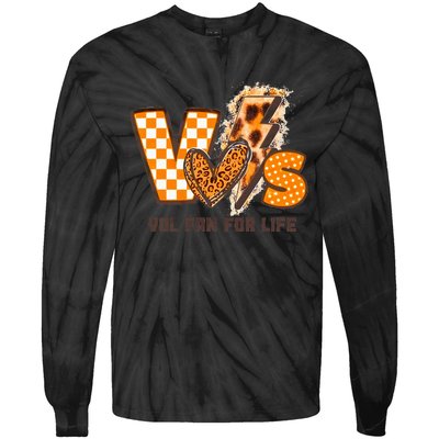 Vol Fan For Life Tie-Dye Long Sleeve Shirt