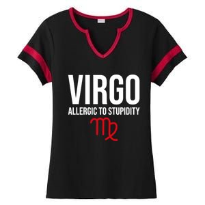 Virgo Facts Funny Sarcastic Astrology Born Birthday Quote Great Gift Ladies Halftime Notch Neck Tee