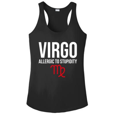 Virgo Facts Funny Sarcastic Astrology Born Birthday Quote Great Gift Ladies PosiCharge Competitor Racerback Tank