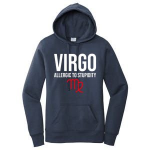 Virgo Facts Funny Sarcastic Astrology Born Birthday Quote Great Gift Women's Pullover Hoodie