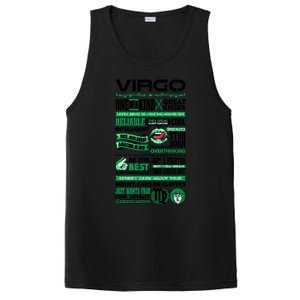 Virgo Facts Funny Zodiac Sign Graphic Great Gift PosiCharge Competitor Tank