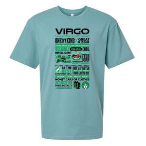 Virgo Facts Funny Zodiac Sign Graphic Great Gift Sueded Cloud Jersey T-Shirt