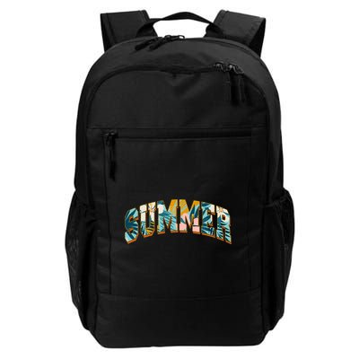 Vintage Floral Flower Pattern Summer Backpack