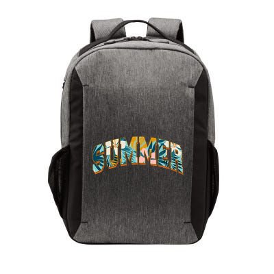 Vintage Floral Flower Pattern Summer Vector Backpack
