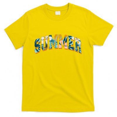 Vintage Floral Flower Pattern Summer T-Shirt