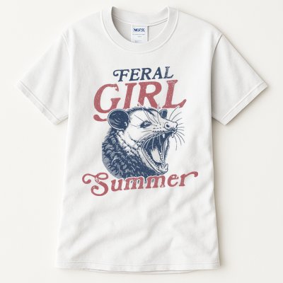 Vintage Feral Girl Summer Opossum Tall T-Shirt