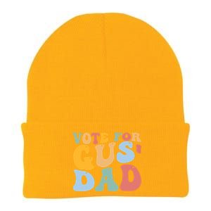 Vote For Gus Dad Team Gus Tim Walz Gus Walz Knit Cap Winter Beanie