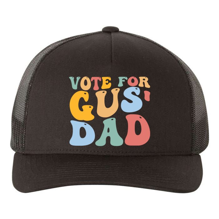 Vote For Gus Dad Team Gus Tim Walz Gus Walz Yupoong Adult 5-Panel Trucker Hat