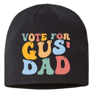 Vote For Gus Dad Team Gus Tim Walz Gus Walz Sustainable Beanie