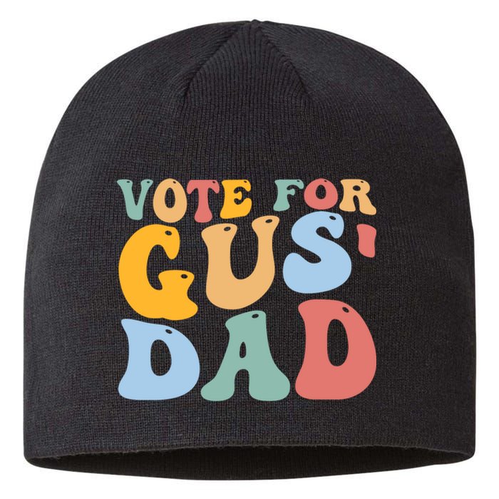 Vote For Gus Dad Team Gus Tim Walz Gus Walz Sustainable Beanie