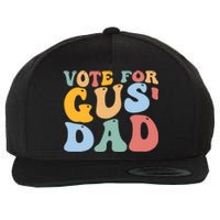 Vote For Gus Dad Team Gus Tim Walz Gus Walz Wool Snapback Cap