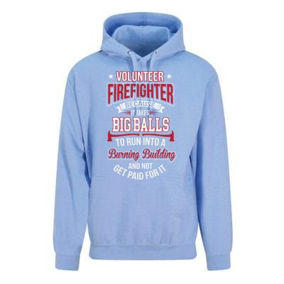 Volunteer Firefighter Gift Unisex Surf Hoodie