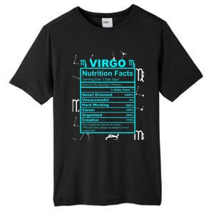 Virgo Funny Gift Horoscope And Zodiac With Funny Nutrition Facts Cool Gift Tall Fusion ChromaSoft Performance T-Shirt