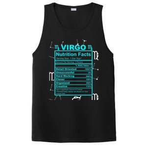 Virgo Funny Gift Horoscope And Zodiac With Funny Nutrition Facts Cool Gift PosiCharge Competitor Tank