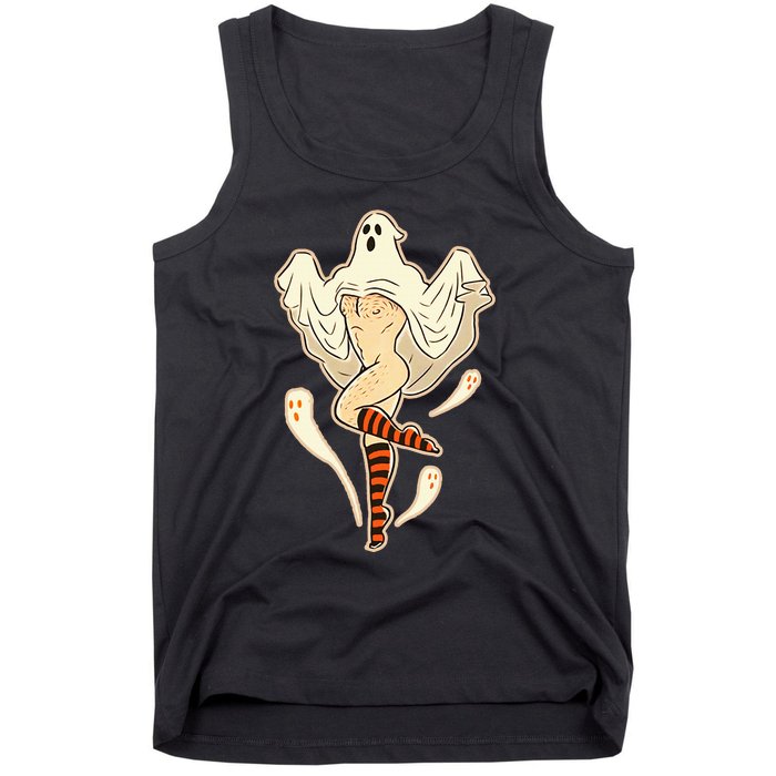 Vintage Funny Gay Halloween Tank Top