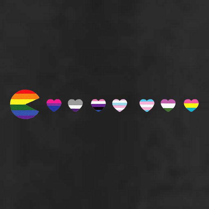 VideoGame Funny Gaming LGBTQ Ally Pride Flag Gamer Adult Drive Performance Visor