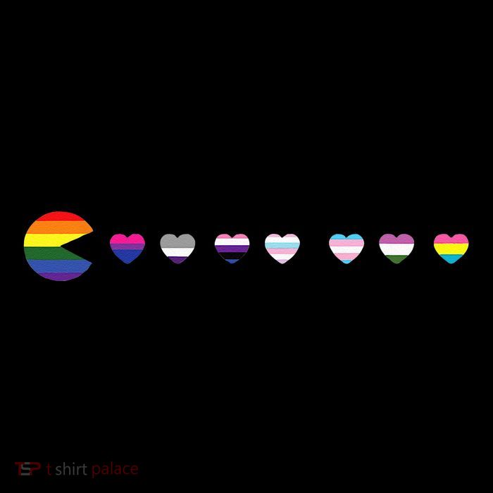 VideoGame Funny Gaming LGBTQ Ally Pride Flag Gamer Drawstring Bag
