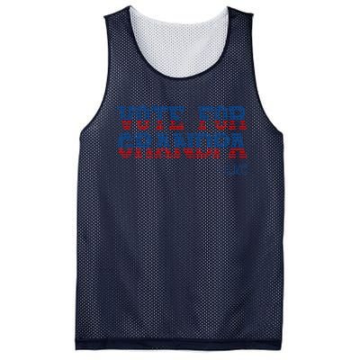 Vote For Grandpa Quote Luke Cute Grandson Trump 2024 Rally Mesh Reversible Basketball Jersey Tank