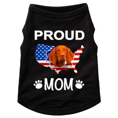 Vizsla Funny Gift Vizsla Dog Vizsla Proud Patriot Mom Cool Gift Doggie Tank