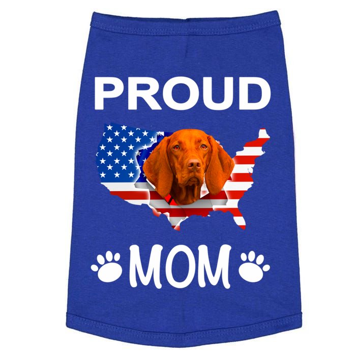 Vizsla Funny Gift Vizsla Dog Vizsla Proud Patriot Mom Cool Gift Doggie Tank