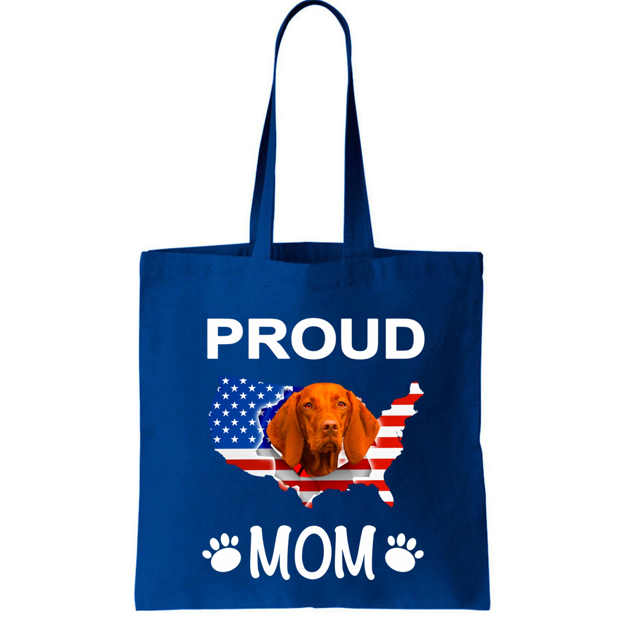 Vizsla Funny Gift Vizsla Dog Vizsla Proud Patriot Mom Cool Gift Bag