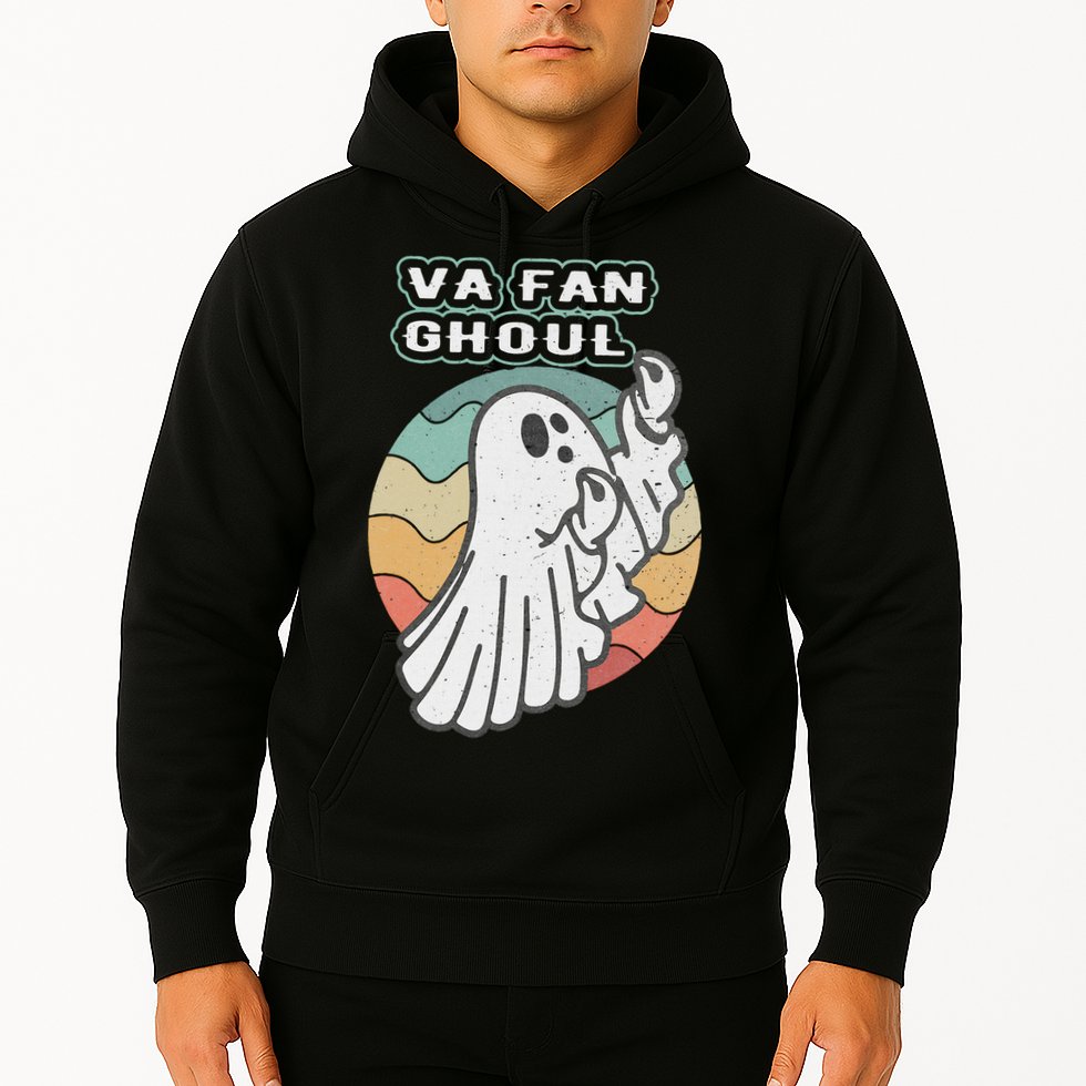 Va Fan Ghoul Funny Ghost Italian Halloween Hoodie