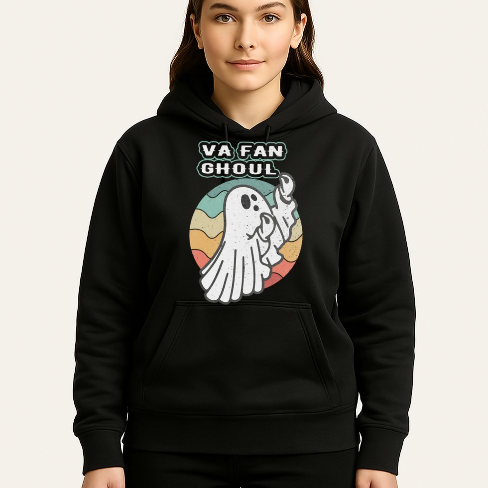 Va Fan Ghoul Funny Ghost Italian Halloween Hoodie