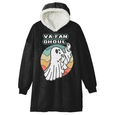 Va Fan Ghoul Funny Ghost Italian Halloween Hooded Wearable Blanket