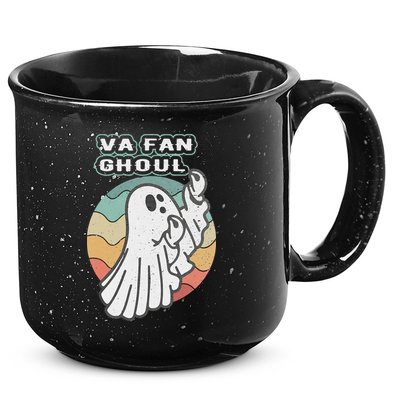 Va Fan Ghoul Funny Ghost Italian Halloween 15oz Campfire Ceramic Mug