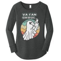 Va Fan Ghoul Funny Ghost Italian Halloween Women's Perfect Tri Tunic Long Sleeve Shirt