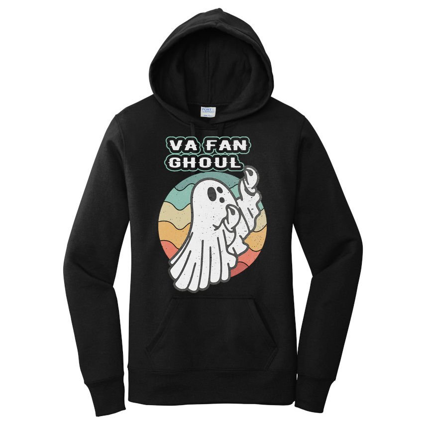 Va Fan Ghoul Funny Ghost Italian Halloween Women's Pullover Hoodie