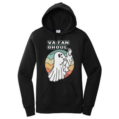 Va Fan Ghoul Funny Ghost Italian Halloween Women's Pullover Hoodie