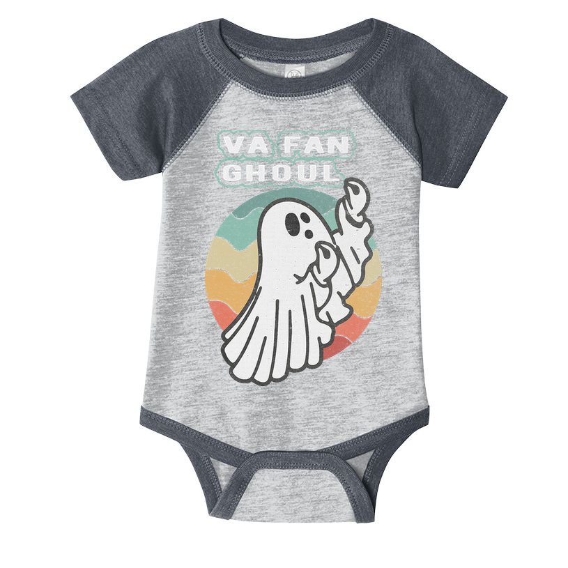 Va Fan Ghoul Funny Ghost Italian Halloween Infant Baby Jersey Bodysuit
