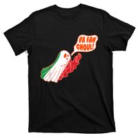 Va Fan Ghoul For Italian Funny Halloween Ghost T-Shirt