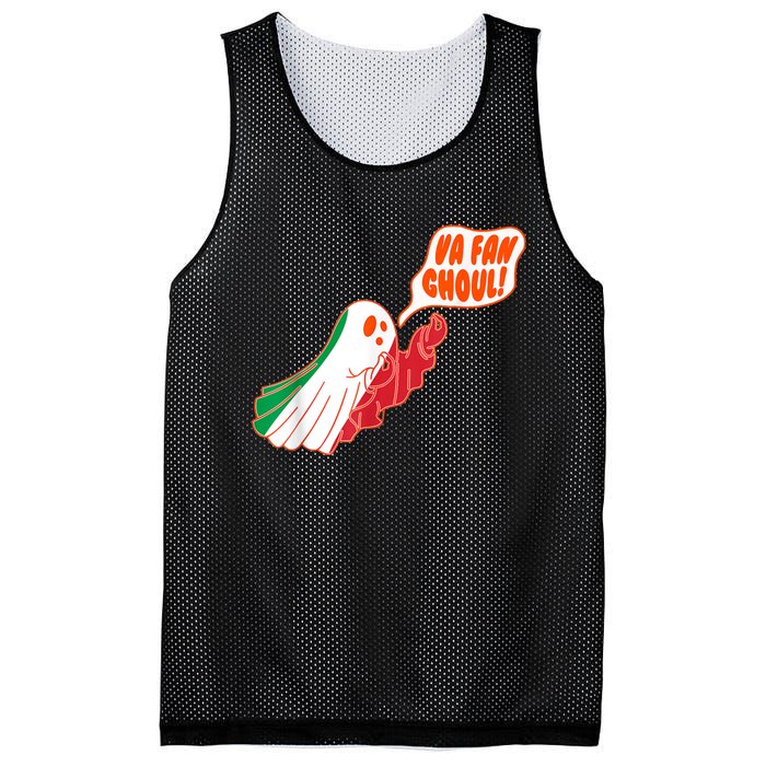 Va Fan Ghoul For Italian Funny Halloween Ghost Mesh Reversible Basketball Jersey Tank