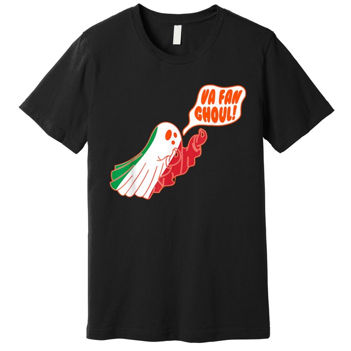 Va Fan Ghoul For Italian Funny Halloween Ghost Premium T-Shirt