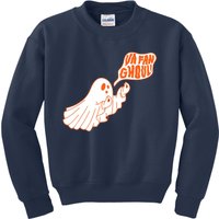 Va Fan Ghoul For Italian Funny Halloween Ghost Kids Sweatshirt