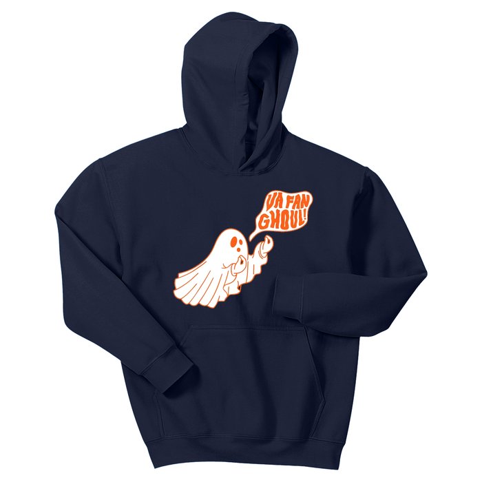 Va Fan Ghoul For Italian Funny Halloween Ghost Kids Hoodie