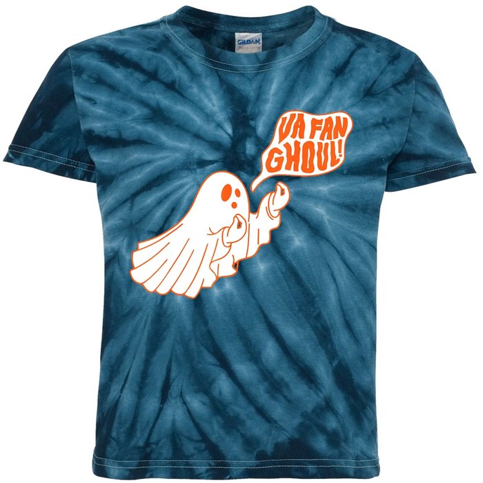 Va Fan Ghoul For Italian Funny Halloween Ghost Kids Tie-Dye T-Shirt