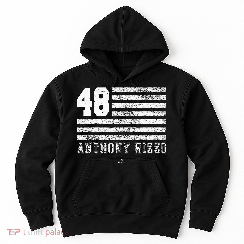 Vintage Flag Gameday Anthony Rizzo New York Hoodie