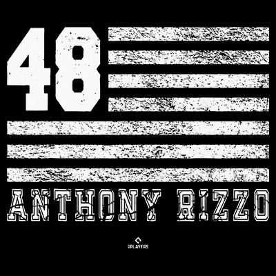 Vintage Flag Gameday Anthony Rizzo New York T-Shirt