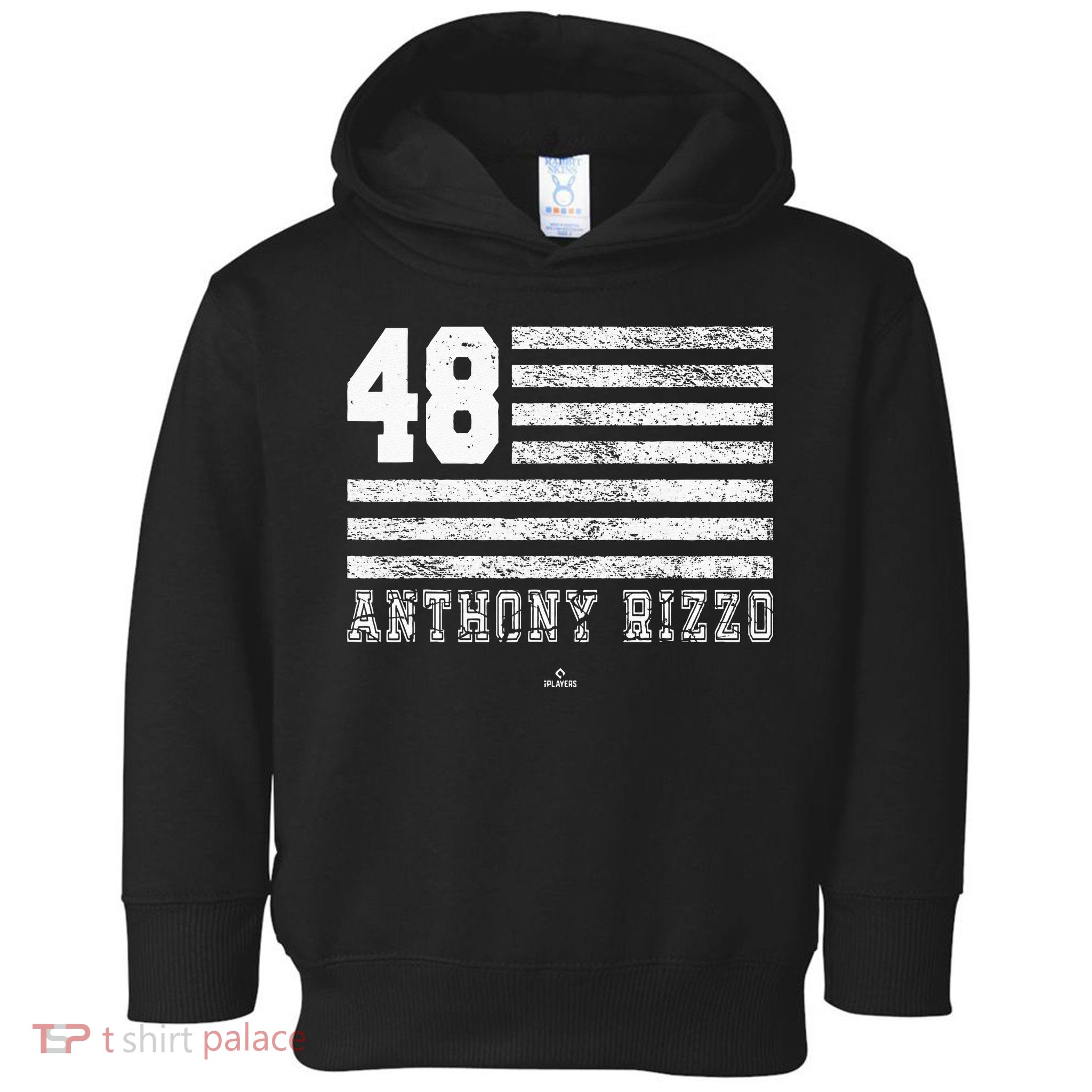 Vintage Flag Gameday Anthony Rizzo New York Toddler Hoodie
