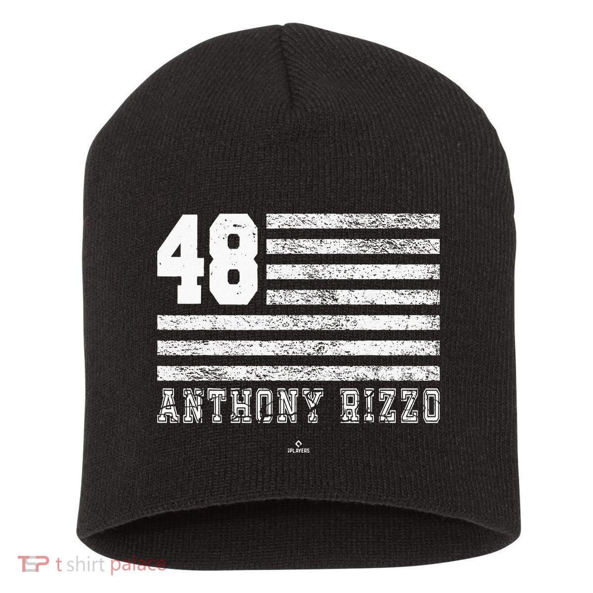 Vintage Flag Gameday Anthony Rizzo New York Short Acrylic Beanie