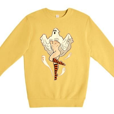 Vintage Funny Gay Halloween Premium Crewneck Sweatshirt