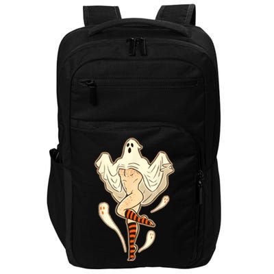 Vintage Funny Gay Halloween Impact Tech Backpack