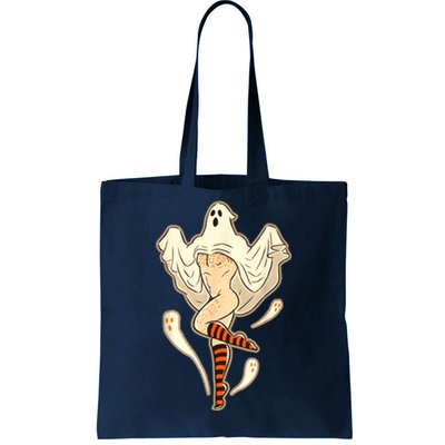 Vintage Funny Gay Halloween Tote Bag