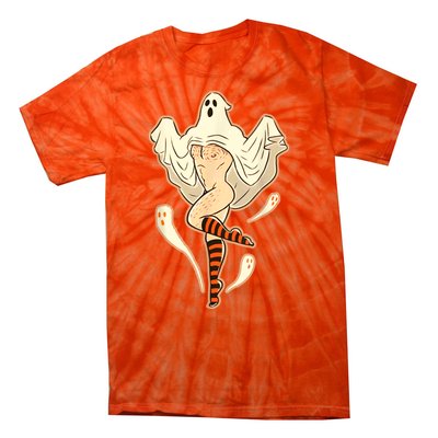 Vintage Funny Gay Halloween Tie-Dye T-Shirt