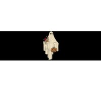 Vintage Floral Ghost Cute Halloween Costume Funny Graphic Bumper Sticker